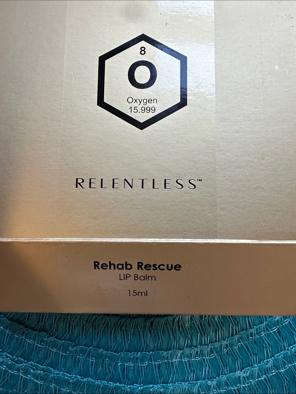 Relentless Rehab Rescue Lip Balm - Gold Packaging